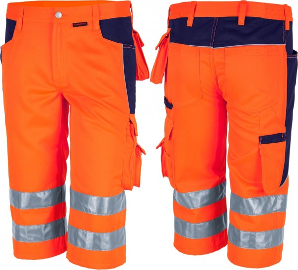 Qualitex Warnschutz Short PRO warnorange