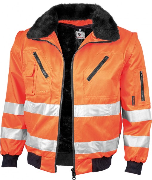 Qualitex Warnschutz Pilotenjacke warnorange