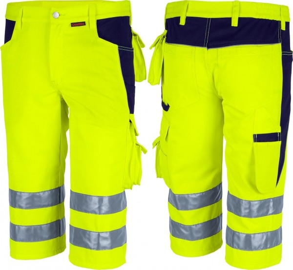 Qualitex Warnschutz Short PRO warngelb