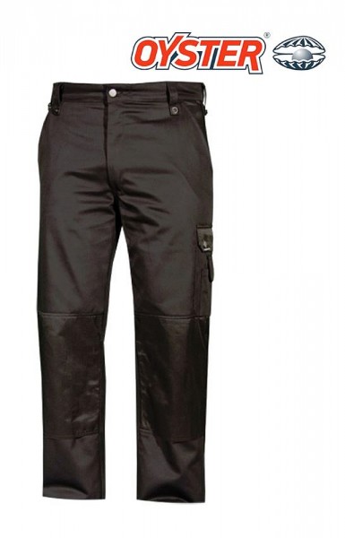 Oyster Arbeitshose Diamant schwarz
